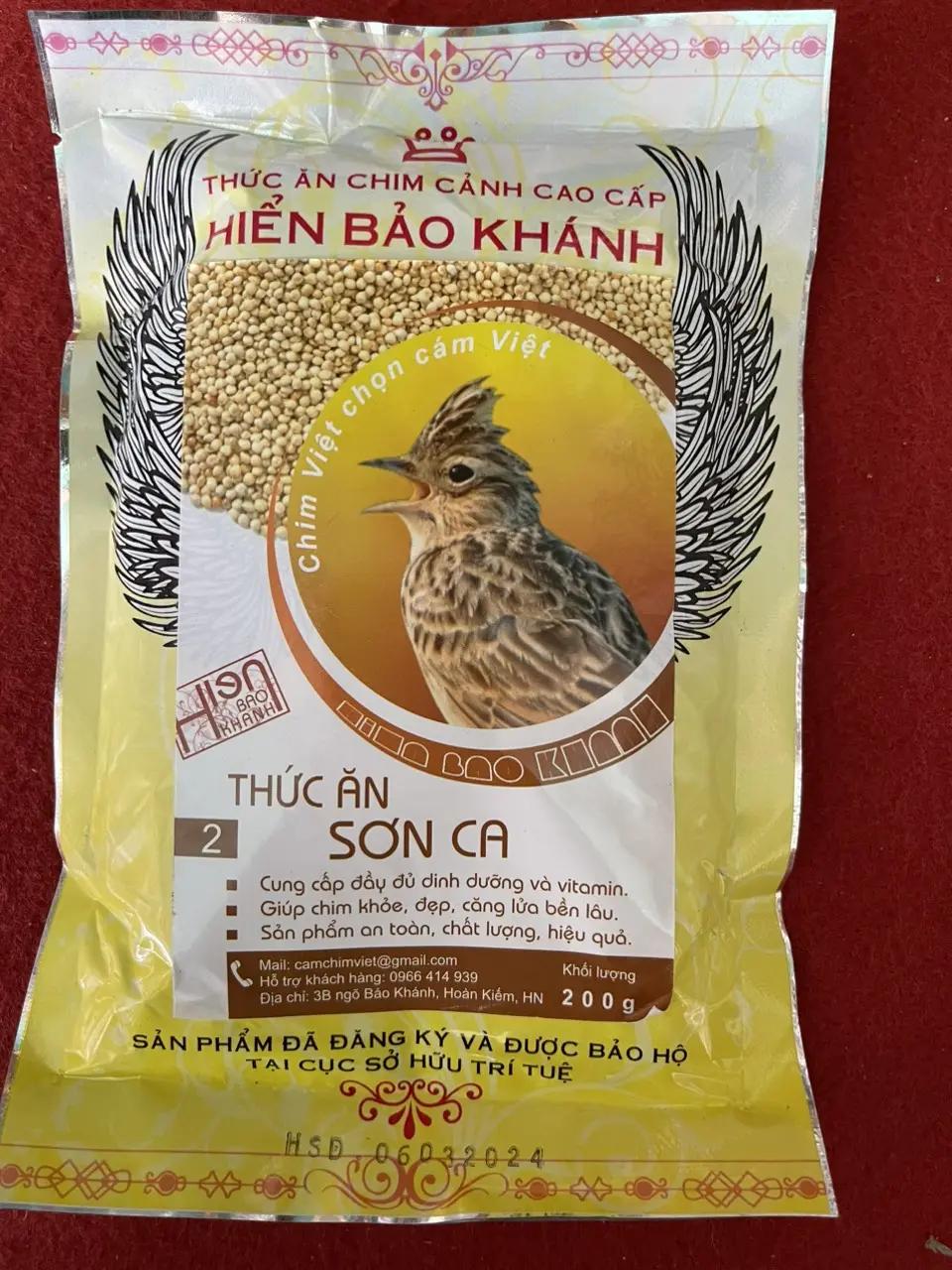 cám Hiển Bảo Khánh Sơn Ca số 2