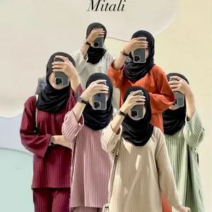 MT - Livy Oneset V neck (Leher V) Oversize ALVARO KNIT Premium [READI SIAP KIRIM]