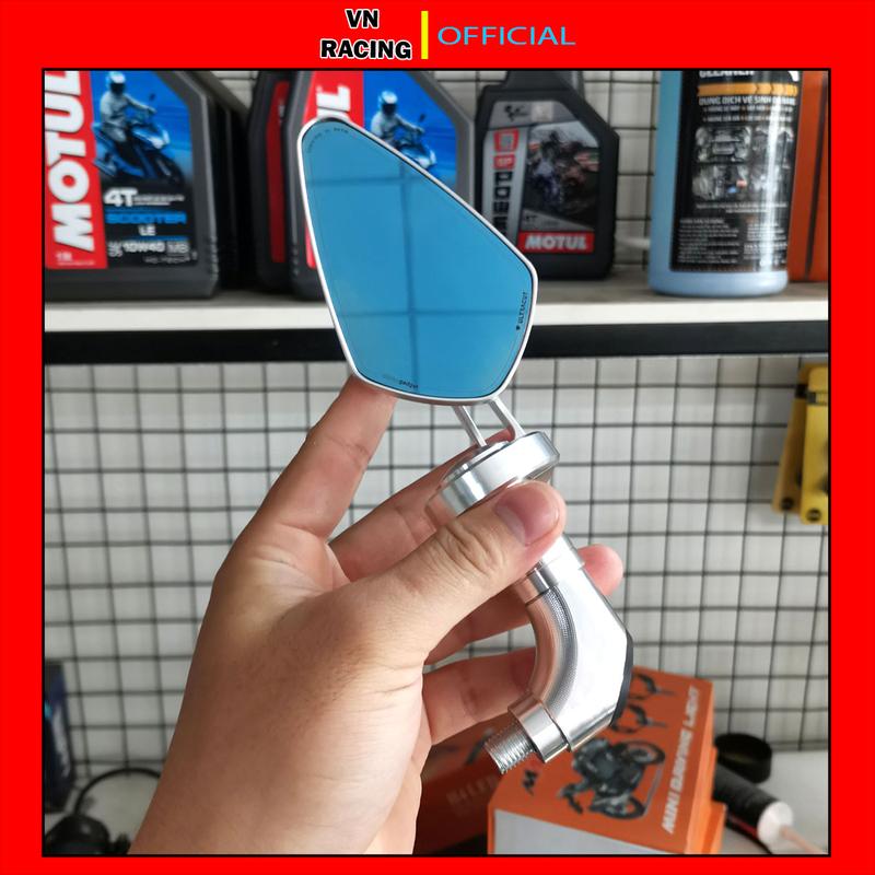 Gương chiếu hậu xe máy M.view Giọt Nước thời trang gắn chân kính cho AB, SH, SH Mode, Wave, Dream,... Phụ Kiện Phụ Tùng