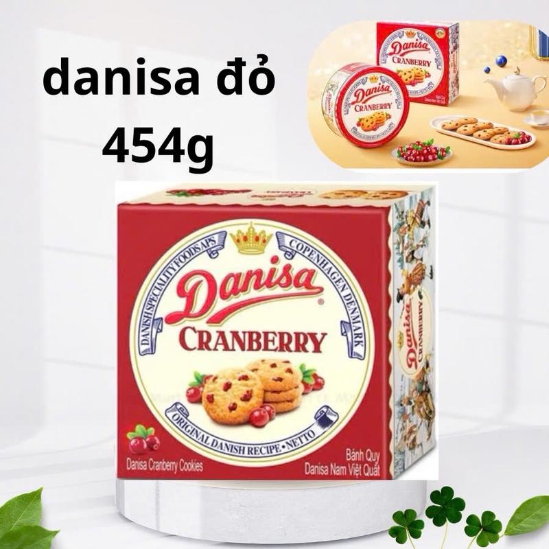  ￼ TẾT 2025  Bánh quy Danisa đỏ size 454g Thức Ăn Ăn Vặt Food Snack banh hộp  bánh danisa  hộp 