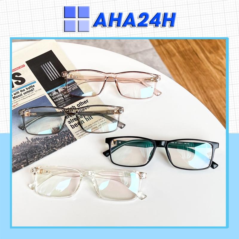Mắt kính giả cận nam nữ thời trang gọng dẻo TR90 214 AH1615