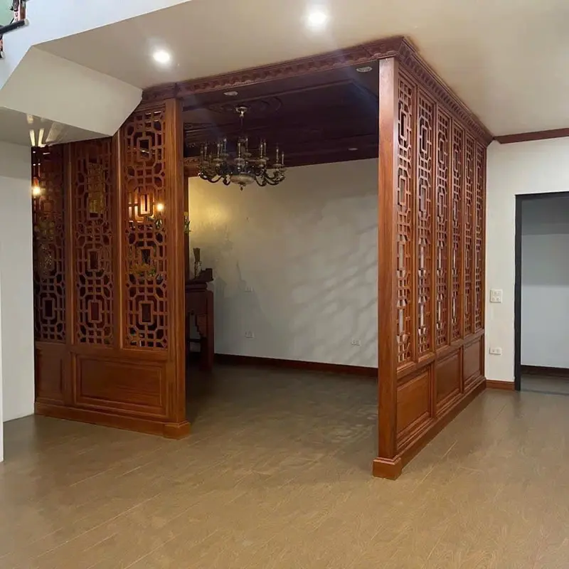 VÁCH CỬA/ VÁCH TỦ KỆ HƯƠNG ĐÁ THIẾT KẾ 1