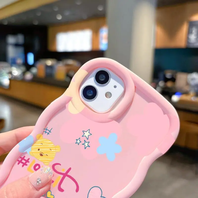 Casing Hp Tecno Pop 8 SPARK 10 PRO SPARK 20 PRO PLUS Spark 20 Spark 20C Spark Go 2024 Casing Girly Strawberry Bear Soft Bumper Casing Terbaru Ponsel Silicone 5