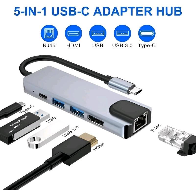  HUB Type C và HUB USB 3.0 tốc độ cao TEKKIN cổng chia usb mở rộng kết nối chuyển đổi cho laptop táo máy tính PC 