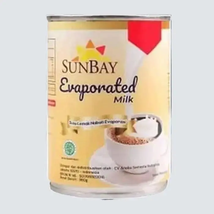 SUNBAY Susu Evaporasi / Evaporated Milk Sunbay 380gr Kaleng Manis, cocok untuk Minuman teh tarik 0