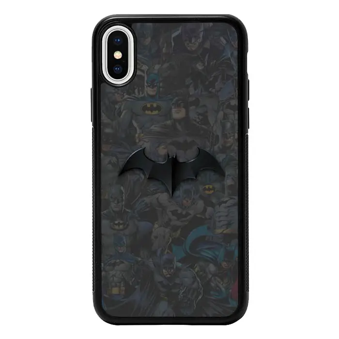 Hardcase Casing Case iPh*ne X XS XR 8 7 6 SE Max Plus 2020 Batman Logo AB1931