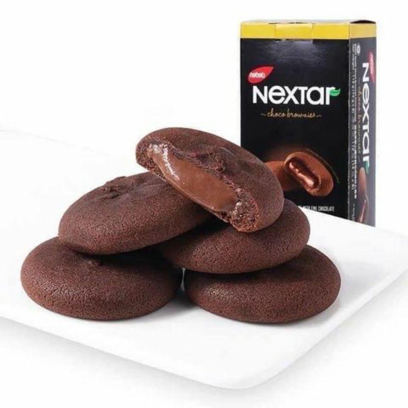 คุกกี้ Nextar รสช็อกโกแลตเข้มข้น นำเข้าจากอินโดนีเซีย 1 กล่อง 8 ชิ้น Chocolate ขนมนำเข้า ขนมเซเว่น