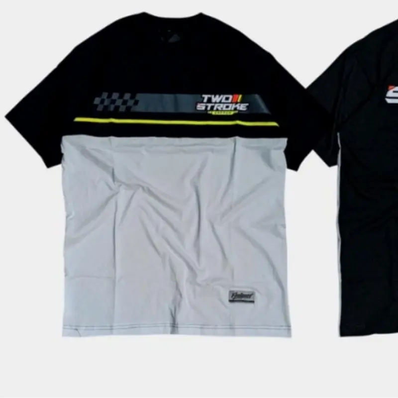 2STROKE - KAOS RACING JUMBO 2 STROKE KAOS JUMBO 3XL 4XL 5XL 6XL TERLARIS 2024 Baju Katun Pendek Oblong Nyaman Retro Casual 6