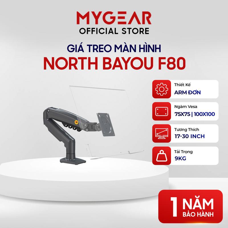 Giá treo màn hình NB F80 dùng cho màn hình từ 17-30 Inch - Bảo hành chính hãng 12 tháng