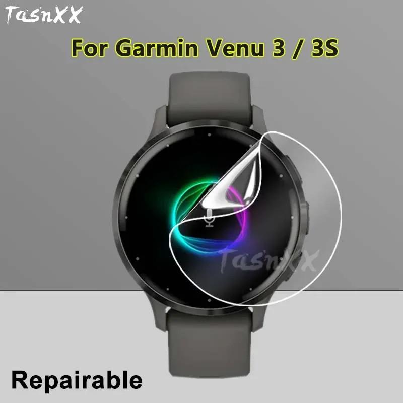 Bảo Vệ Màn Hình Phim, Tương Thích Với Đồng Hồ Thông Minh Garmin Venu 3, 3S, 2, 2S Plus, Trong Suốt, Siêu Mỏng, Mềm, Hydrogel, Có Thể Phục Hồi, Không Phải Kính Cường Lực, Có Sẵn Trong 2 / 4 / 6 Cái