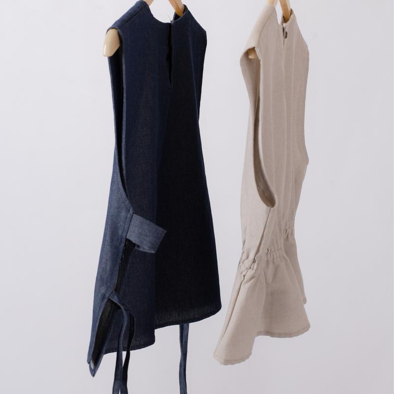 Denim Vest - Outer Vest Wanita Rompi Jeans Korea Style (Dark Color, One Size, Two Colours) | WEARPULCHRA | 4