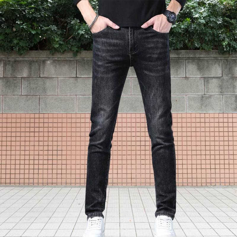 Quần Jean Nam Màu Đen Xám, Co Giãn Wash Thời Trang Phân Loại Cao Cấp (MẶT TRONG TRƠN, KHÔNG HỌA TIẾT)
