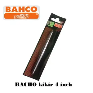 Kikir Segitiga Bahco 4 inch Hansaw Taper Kikir Asah Gergaji bahco