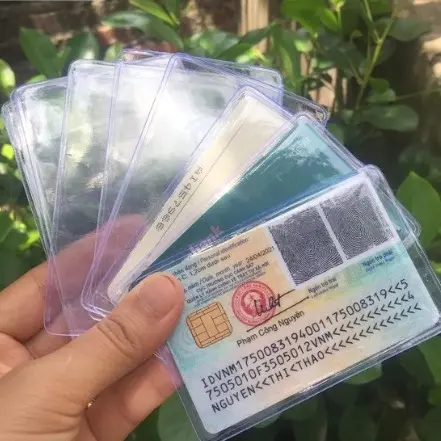 Túi Đựng Thẻ Căn Cước Công Dân, Bằng Lái Xe, ATM, Card visit.
