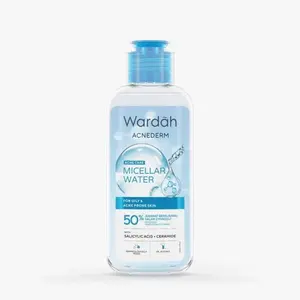 Wardah Acnederm Acne Care Micellar Water 100ml  | Micellar Pembersih Wajah