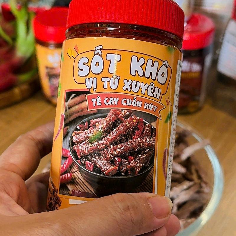  Sốt Làm Món Khô Bò Heo Tê Cay Vị Tứ Xuyên 