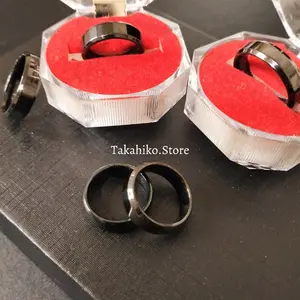 Cincin Tahan Karat - cwok/cwek Keren -Black