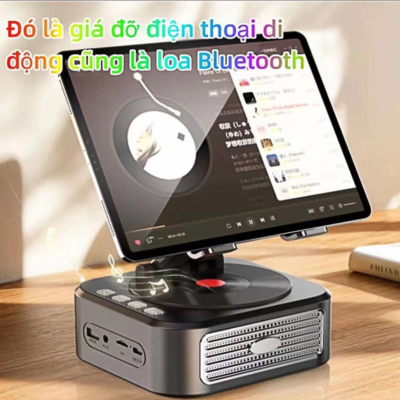 Điện thoại di động và máy tính bảng tích hợp âm thanh, giá xoay, loa Bluetooth, ngân hàng điện ba trong một Củ Loa Nghe Nhạc