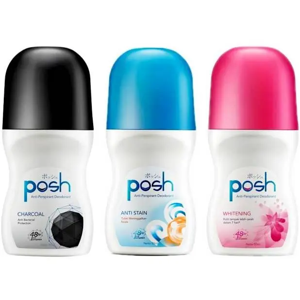 *KHUSUS PULAU JAWA* POSH MEN / Women Girls Body Spray Perfumed Cologne 150ml 150 ml / Deodorant Roll On 50 ml 50ml 3