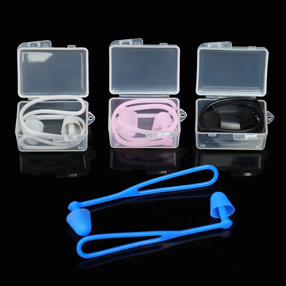 Outdoor Soft Silicone Case Protective Prevent Water Protection Soft Swimming Earplugs Swim Dive Supplies Ear Plug