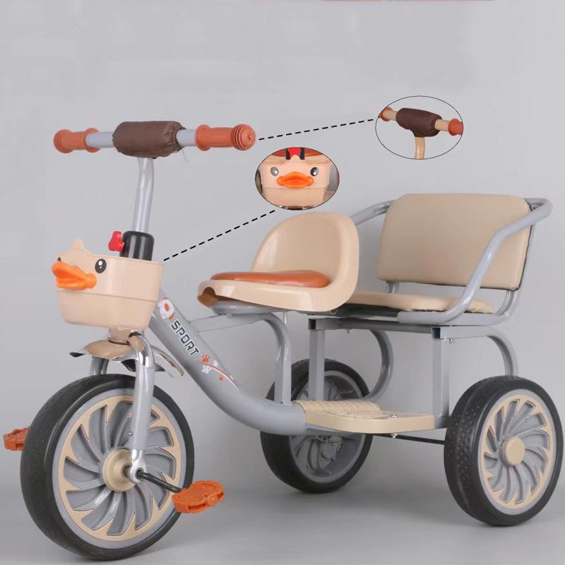 Xe Đạp Xích Lô 3 Bánh Cho Bé Từ 3 Tuổi Trở Lên, Chỗ Ngồi Có Đệm Lót, Tải Trọng Lên Đến 45kg Đồ Chơi