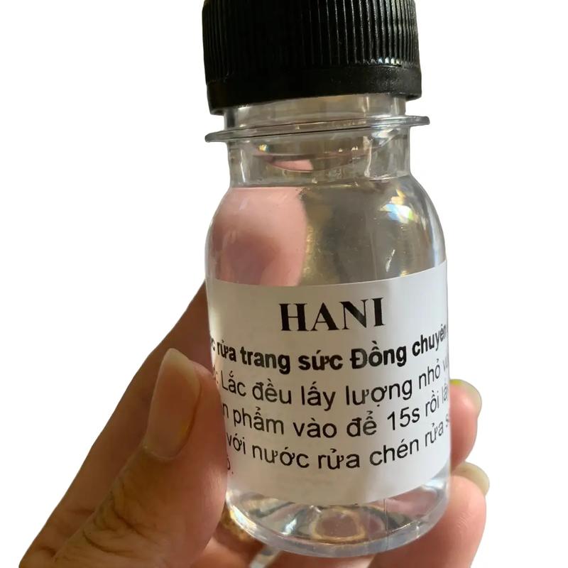 Nước rửa trang sức đồng Hani làm mới trang sức chỉ 15s 1