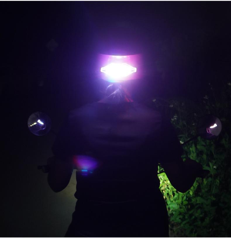 Product Introduction of Car Anti-Collision Solar Warning Flashing Light Strong Light Car Night Width Indicator Tail Light Motorcycle Bicycle Tail Light 11