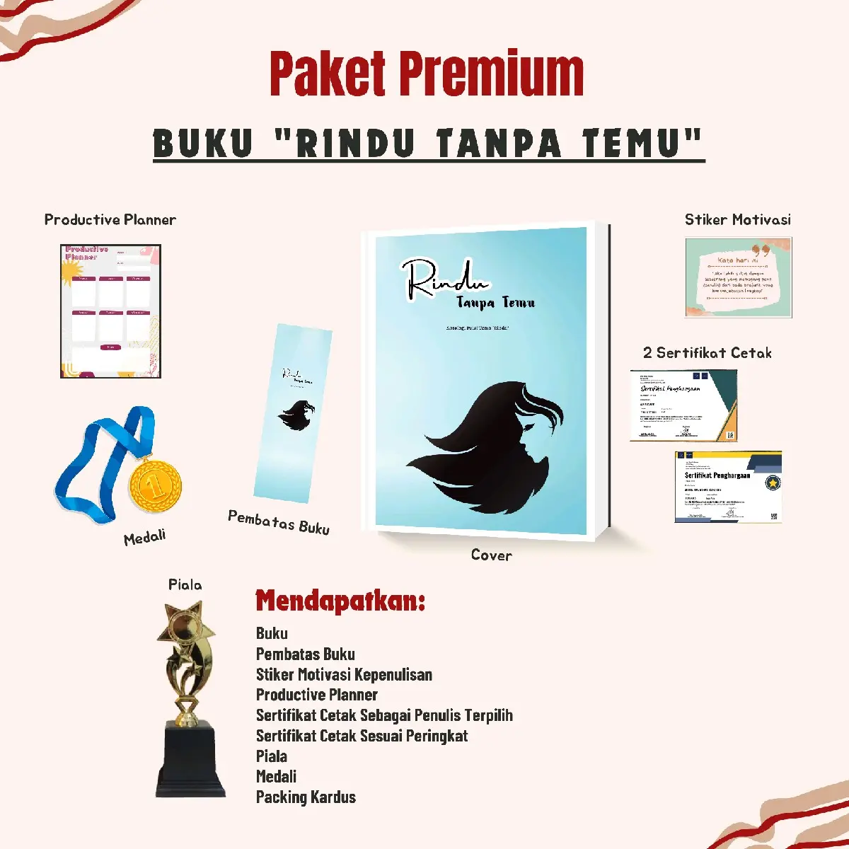 Buku "Rindu Tanpa Temu"