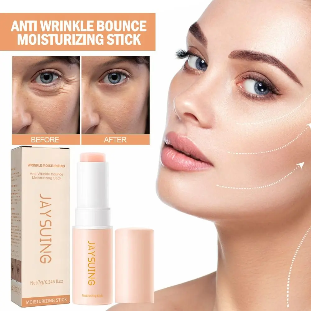 Sweet Almond Firming Anti Wrinkle Cream Lifting Lightening Fine Lines Wrinkle Bounce Hydrating Wrinkle Repair Balm Stick