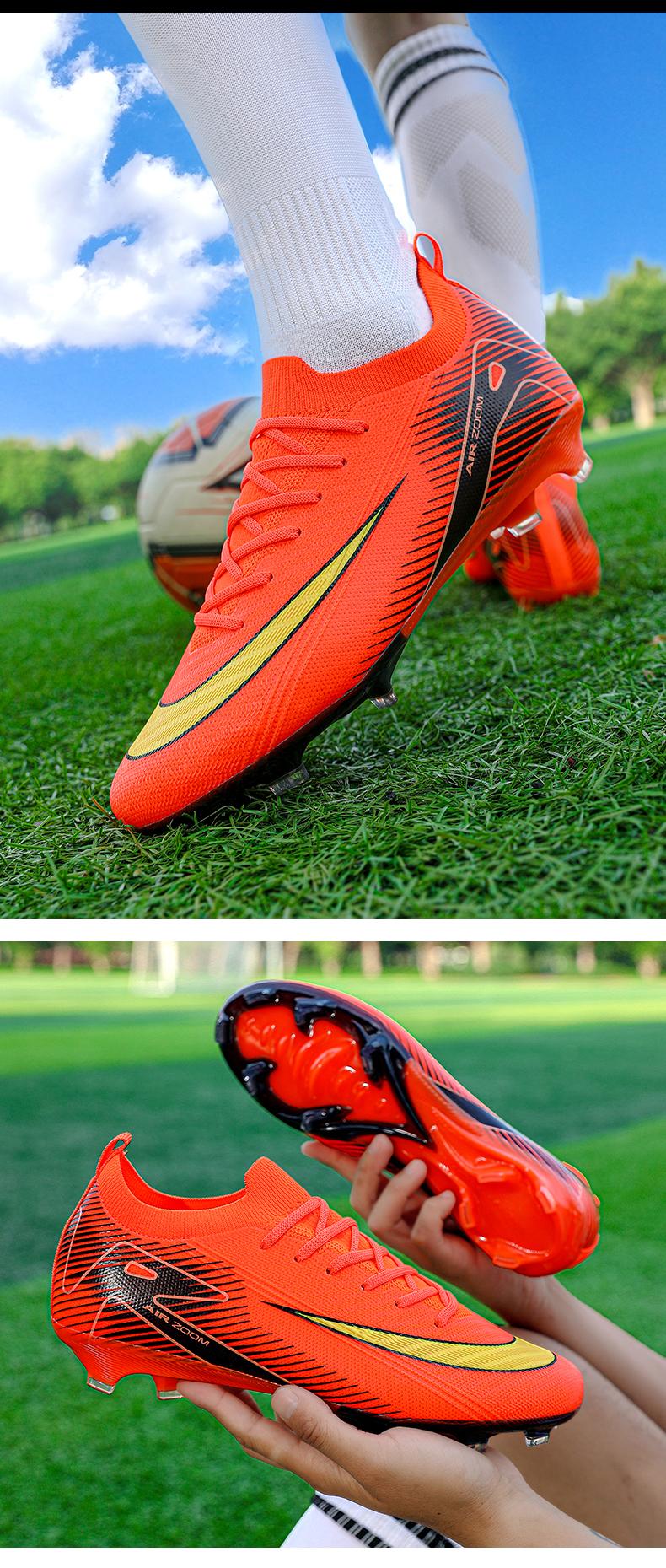 Product Introduction of AG Footbal Shoes Outdoor Sports Latest Youth Soccer Shoes for Men's and Women's size 35 ~ 45 601 32