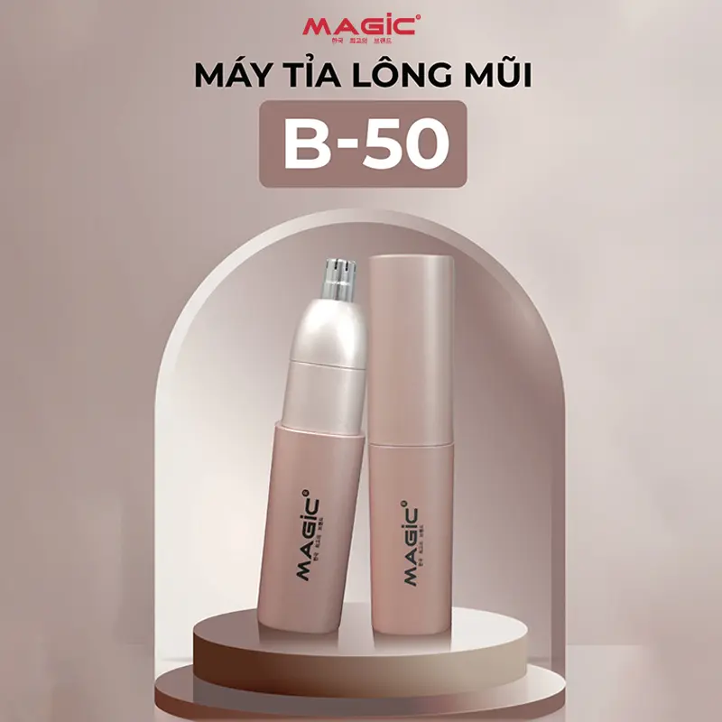 Máy Tỉa Lông Mũi 2 In 1 Magic B-50, bảo hành 12 tháng 1