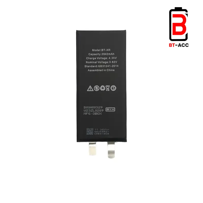 BT-ACC Battery Baterai Battre For IPhone XR Cell Only With 2942 mAh / Tanpa Soket (Unfinish) 0