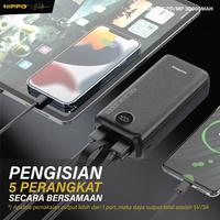 Gambar Hippo Powerbank Smore PD 22,5W 30000mAh Quick Fast Charging Power Bank Type C Power Delivery QC 5 Port Output USB A USB C dari Hippo Indonesia Kota Administrasi Jakarta Pusat 5 Tokopedia