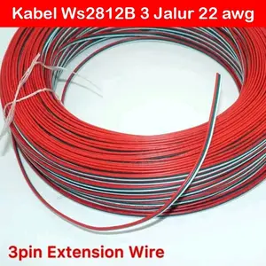 Kabel RGB 3pin untuk Mengontrol Warna dan Kecerahan Cahaya pada Perangkat - Tembaga