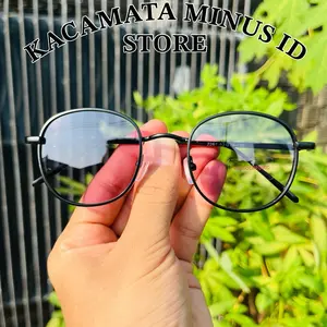 Kacamata Photocromic Fashion 2261 UNISEX Anti radiasi Blueray Lensa Normal/Minus Kacamata Korea Antiradiasi bluray bluecromic bisa minus dan request minus dan cyl silinder