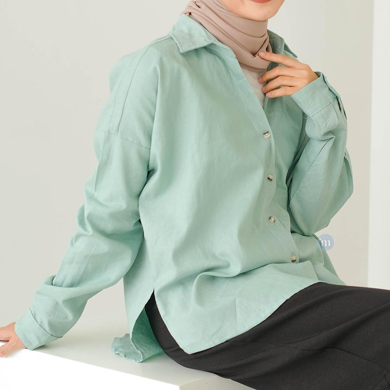 FUJI Linen Shirt | Kemeja Linen MARU 6