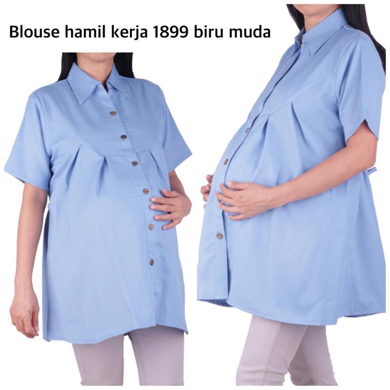 Blouse Kerja Hamil & Menyusui 1899 5