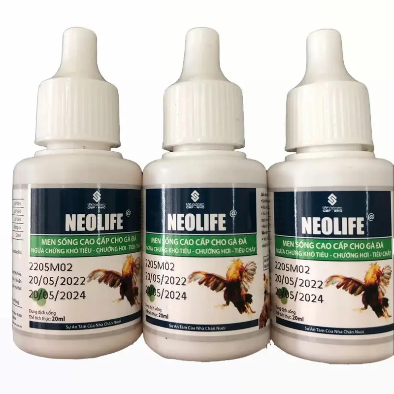 NEOLIFE MEN SỐNG CAO CẤP CHO GÀ ĐÁ CHAI 20ML 2