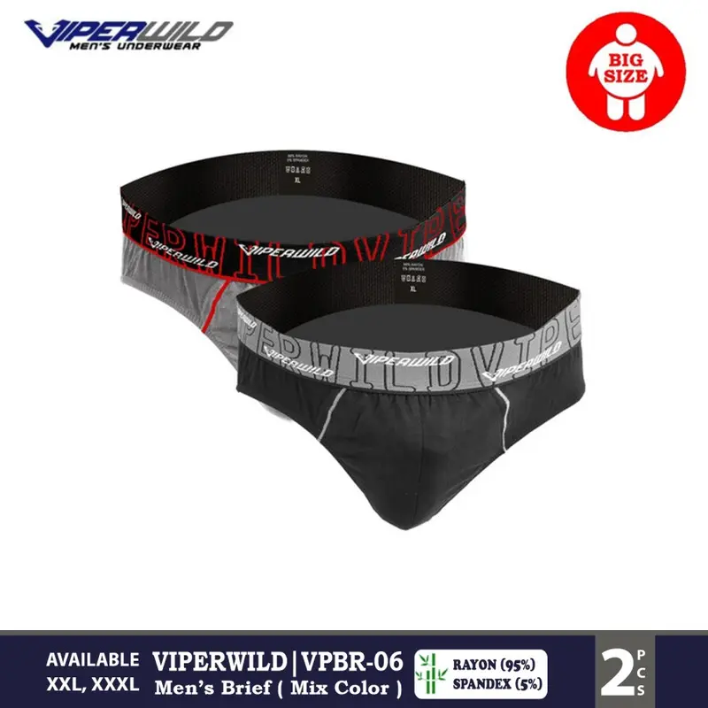 OXLADE Celana Dalam Pria / Cowok Jumbo "Big Size For You" VPBR-06 0
