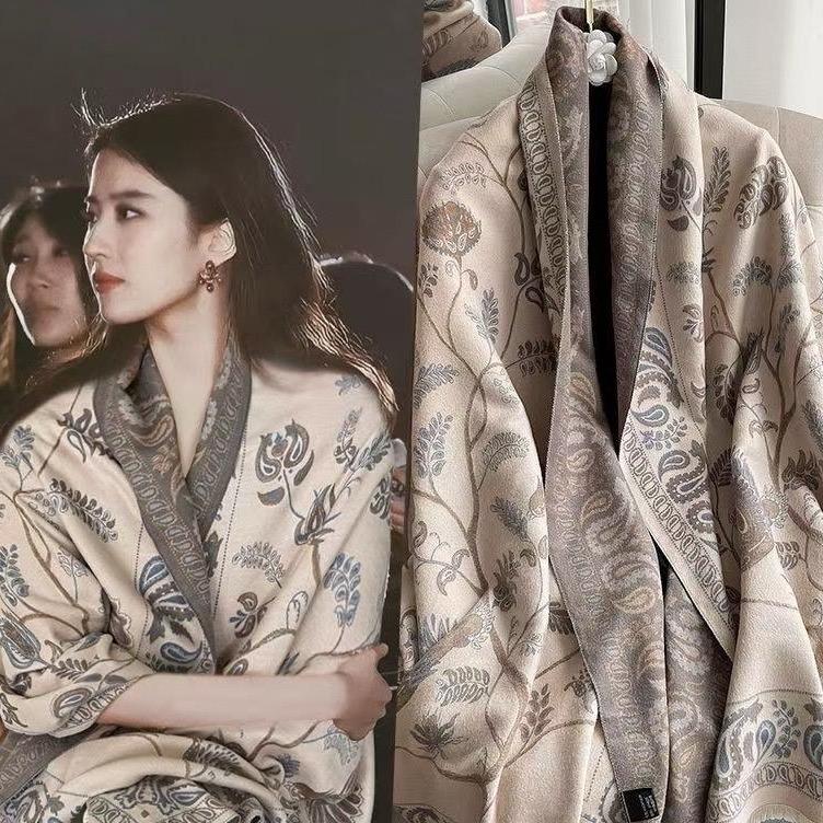 Khăn dạ dệt hoạ tiết thổ cẩm cao cấp thời size 65x190 thời trang Lémi khăn dạ dệt cùng sợi tơ cao cấp