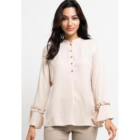 Gambar White Mode Inka Blouses - Blouse Wanita - S, Cream dari WHITE MODE Kota Administrasi Jakarta Barat 3 Tokopedia