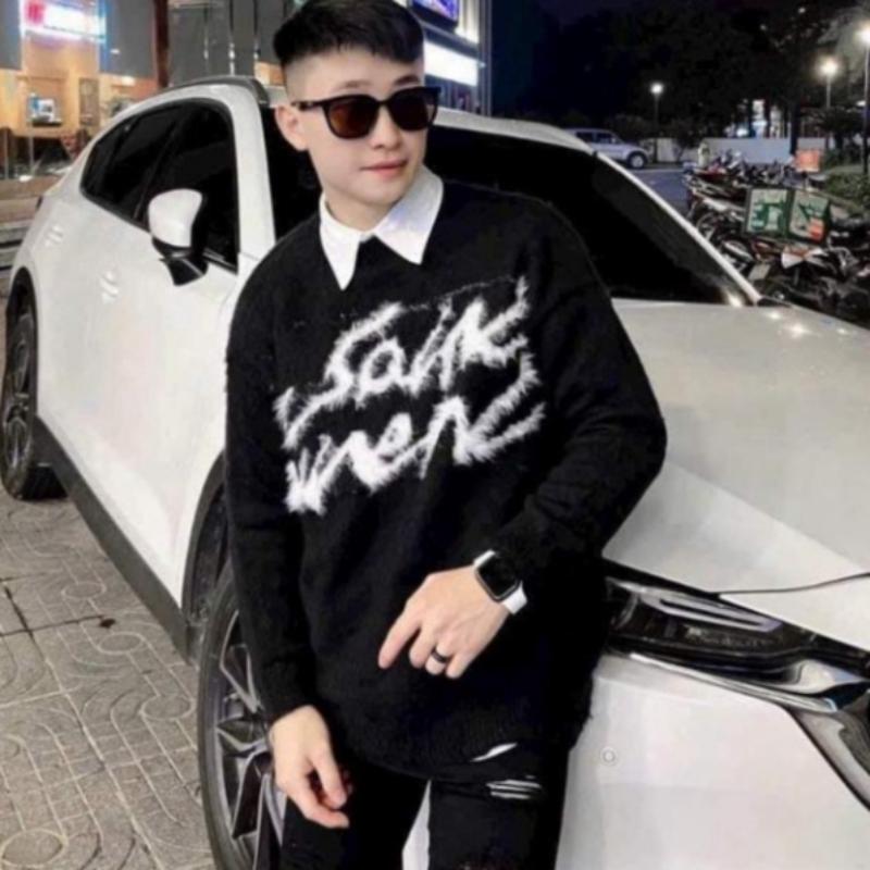 {CSS Fashion Clothing} Áo Sweater San Lâu Ren Chất Vải Len Cao Cấp - Áo Len Nam Nữ S L R Vải Len Dày Dặn Mway MAD 010 3