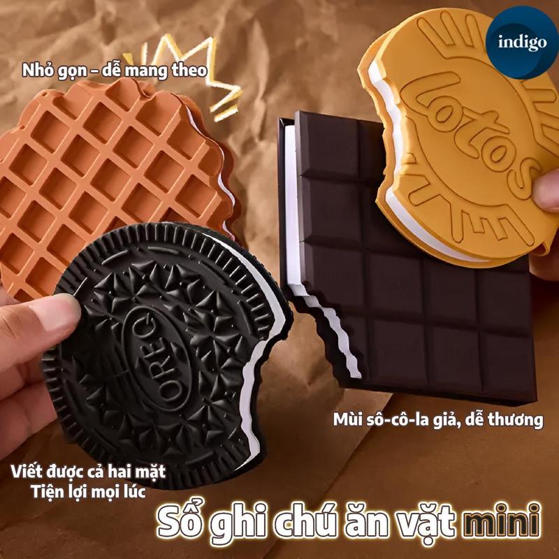  Sổ tay sô cô la thiết kế dễ thương sổ tay bỏ túi sổ tay văn phòng phẩm 