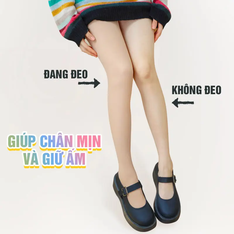 Quần Tất Da Trơn Che Khuyết Điểm Giữ Ấm 2488 - PARISA 5