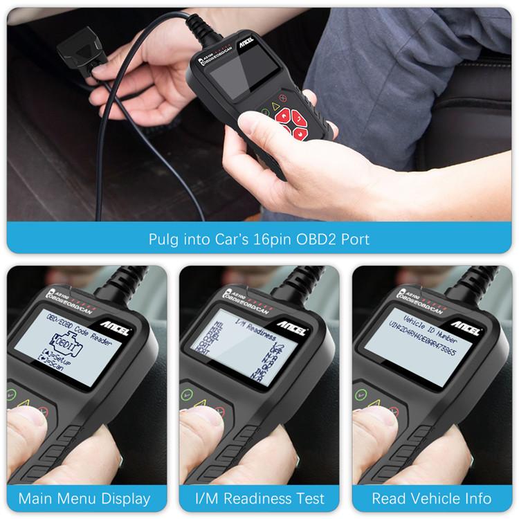Professional Car Diagnostic Tool🚗 - Ancel AS100 OBD2 Scanner for Engine ...