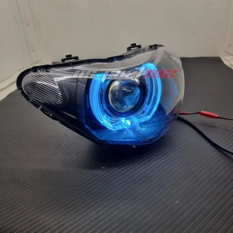 REFLEKTOR LAMPU DEPAN MIO SMAIL SEMI BILED SUPER TERANG LAMPU DEPAN BILED MIO NEW SMAIL ALA-ALA BILED 2
