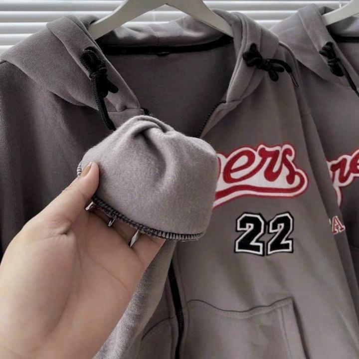 ÁO KHOÁC NỈ DÂY KÉO GIẢ HOODIE THÊU THÂN TRƯỚC CÓ TÚI LOGO DÀY CHỐNG NẮNG NÓNG LUNAS Nam Menswear Tay Dài Dài Tay Tay Dài Dài Tay áokhoác hoodie 2
