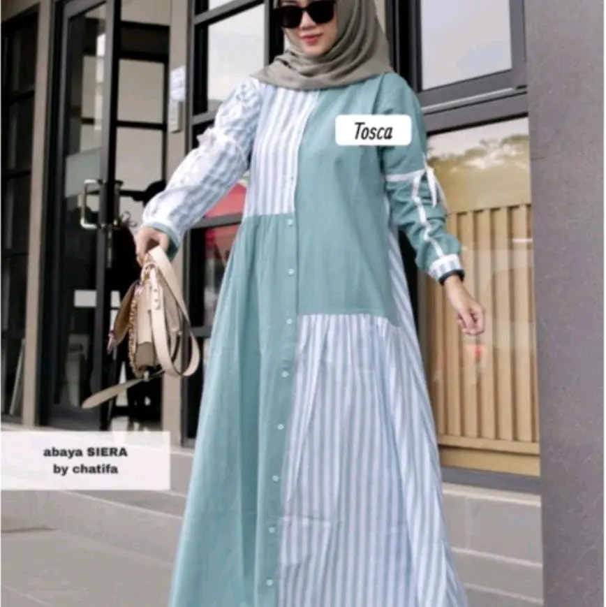 GAMIS CHANTIFA SALUR KATUN // GAMIS KOMBI SALUR DEWASA