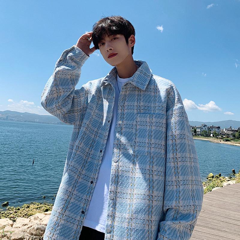 Áo Khoác Mùa Thu Dành Cho Nam Và Nữ Chất Vải Dạ Gấm Menswear Tay Dài Jacket Màu Đen