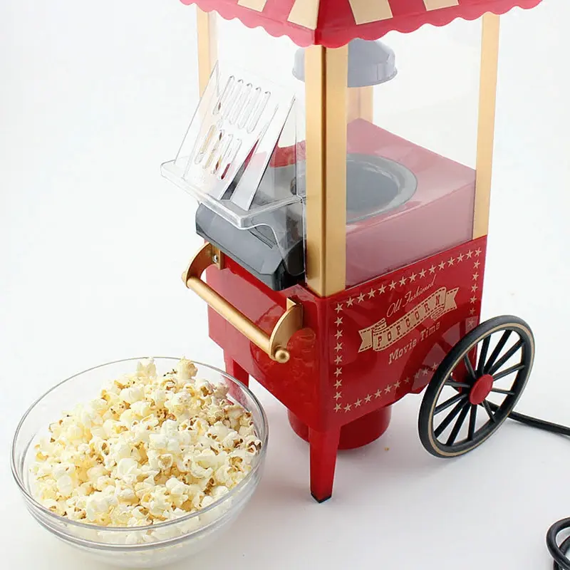 Popcron | Mesin Popcron Mini |  Mesin Carnival Electric Popcorn Maker Hot Air Corn Machine 1200W - MP-2800 - Red 2